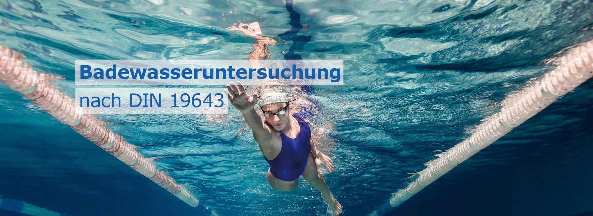Badewasseruntersuchung nach DIN 19643